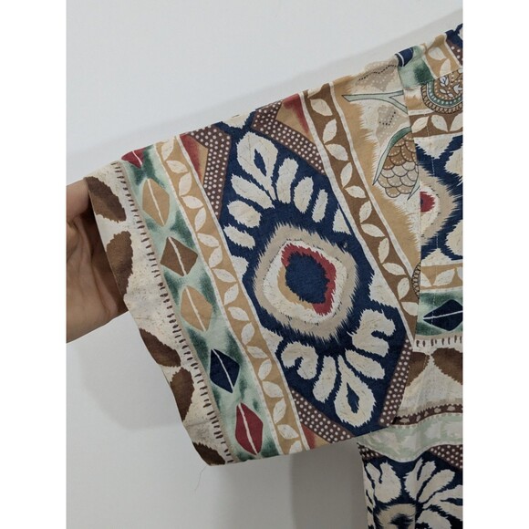 Lot 2 Chaps Ralph Lauren Men's Sz L Southwestern Hawaiian Short Sleeve Shirt VTG - Picture 16 of 16